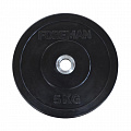 Диск бампированный обрезиненный Foreman D50 мм 15 кг FM/BM-15 черный 120_120