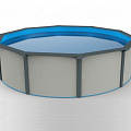 Морозоустойчивый бассейн PoolMagic White круглый 3.0x1.3 м Basic 120_120