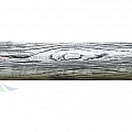 Деревянный поручень для хореографических станков 2 м, Дуб Spektr Sport белый+черная патина 120_120