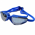 Очки для плавания Sportex взрослые, зеркальные E38879-1 синий 120_120