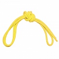 Скакалка гимнастическая с люрексом Body Form BF-SK04 (BF-JRGL01) 3м, 180гр (желтый) 120_120