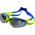 Очки для плавания Sportex взрослые, зеркальные E38879-3 сине\желтый 120_120