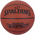 Мяч баскетбольный Spalding Pro Grip 76874z, р.7, композит. кожа (ПУ) коричневый 120_120
