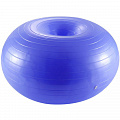 Мяч для фитнеса фитбол-пончик 60 см (синий) Sportex FBD-60-1 120_120