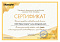 Сертификат на товар Пластиковые качели-диск Лиана Kampfer 53657 Красный